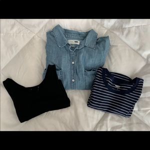 Old Navy shirt bundle